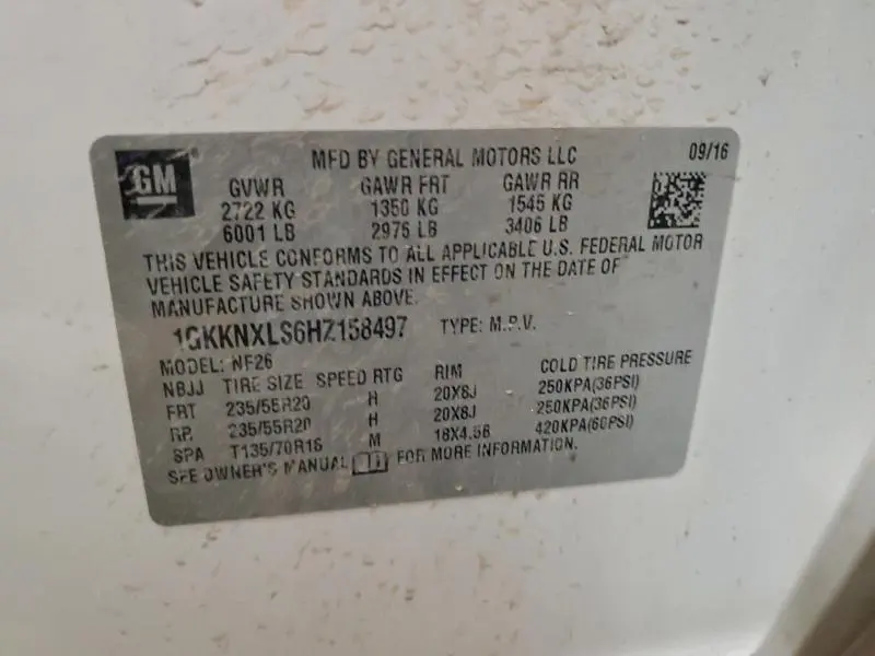 2017 GMC ACADIA DENALI  