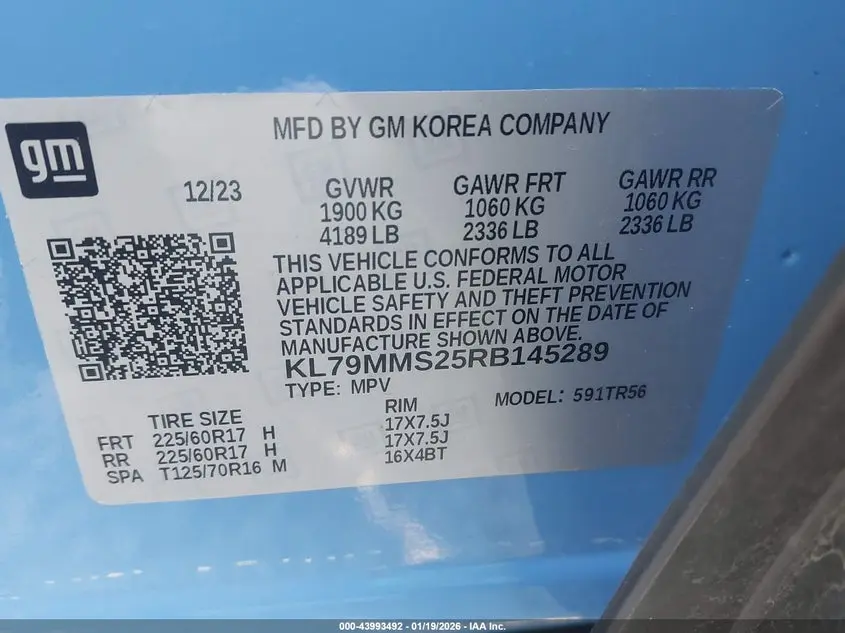 2024 CHEVROLET TRAILBLAZER FWD LS