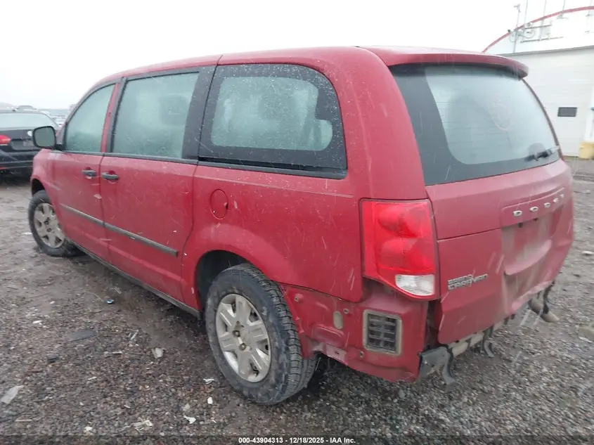 2013 DODGE GRAND CARAVAN AMERICAN VALUE PKG
