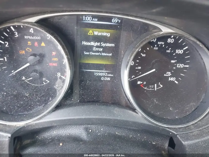 2016 NISSAN ROGUE S