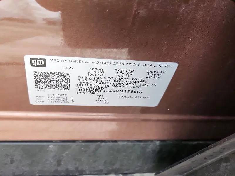 2023 CHEVROLET BLAZER 2LT  