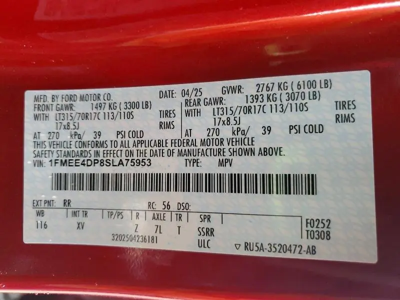 2025 FORD BRONCO HERITAGE  