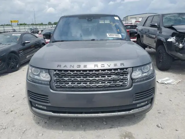 2017 LAND ROVER RANGE ROVER SUPERCHARGED  
