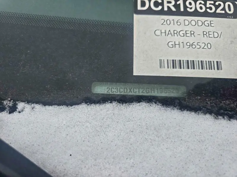 2016 DODGE CHARGER R/T  