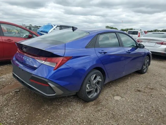 2025 HYUNDAI ELANTRA BLUE  