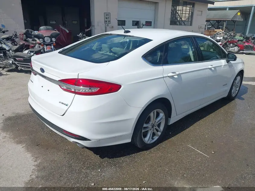 2018 FORD FUSION HYBRID S