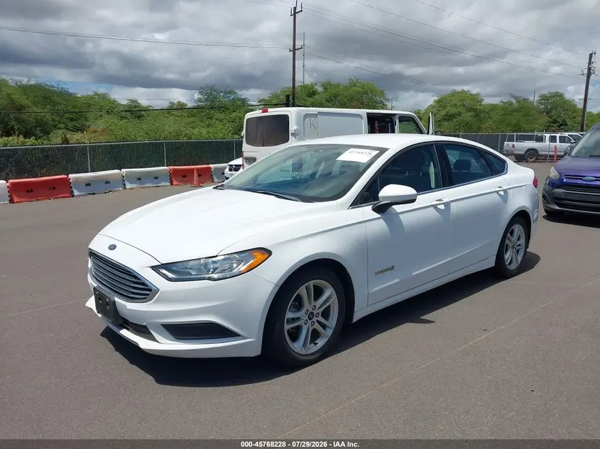2018 FORD FUSION HYBRID S