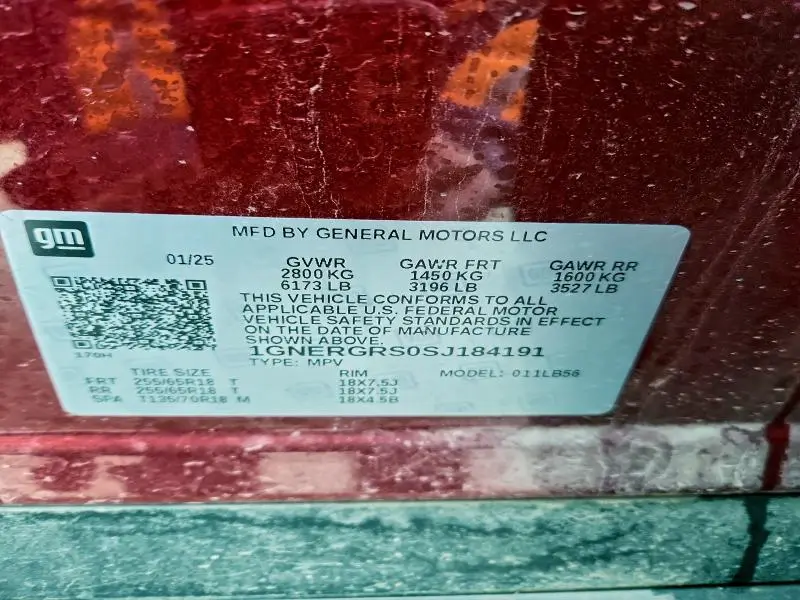 2025 CHEVROLET TRAVERSE LT  