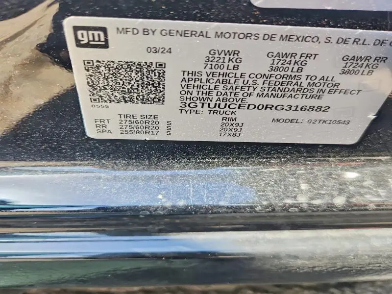 2024 GMC SIERRA K1500 ELEVATION  