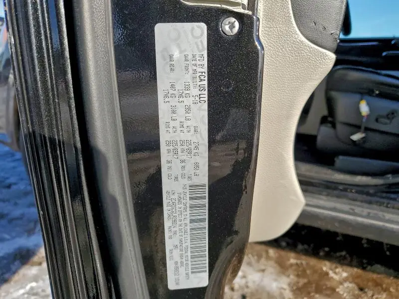 2018 DODGE GRAND CARAVAN SXT  