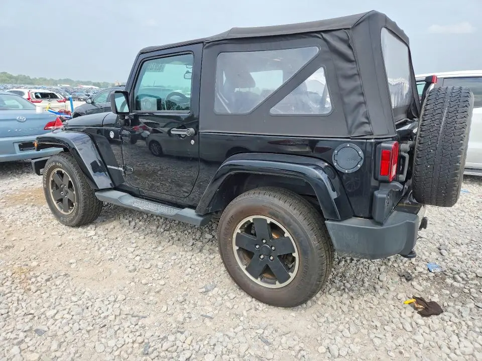 2012 JEEP WRANGLER SAHARA  