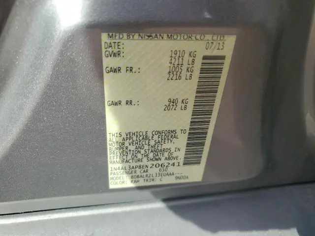 2014 NISSAN ALTIMA 2.5