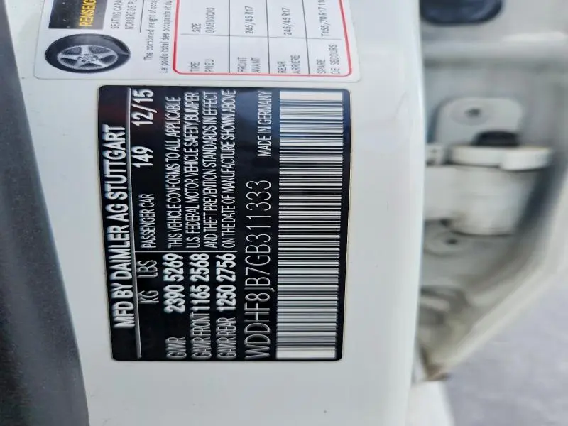 2016 MERCEDES-BENZ E 350 4MATIC  