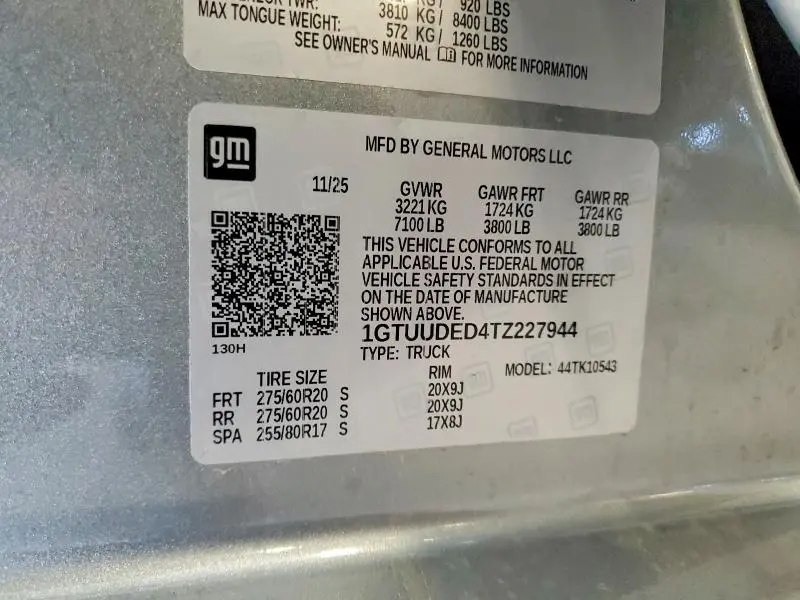 2026 GMC SIERRA K1500 SLT  