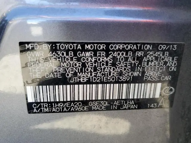 2014 LEXUS IS 250