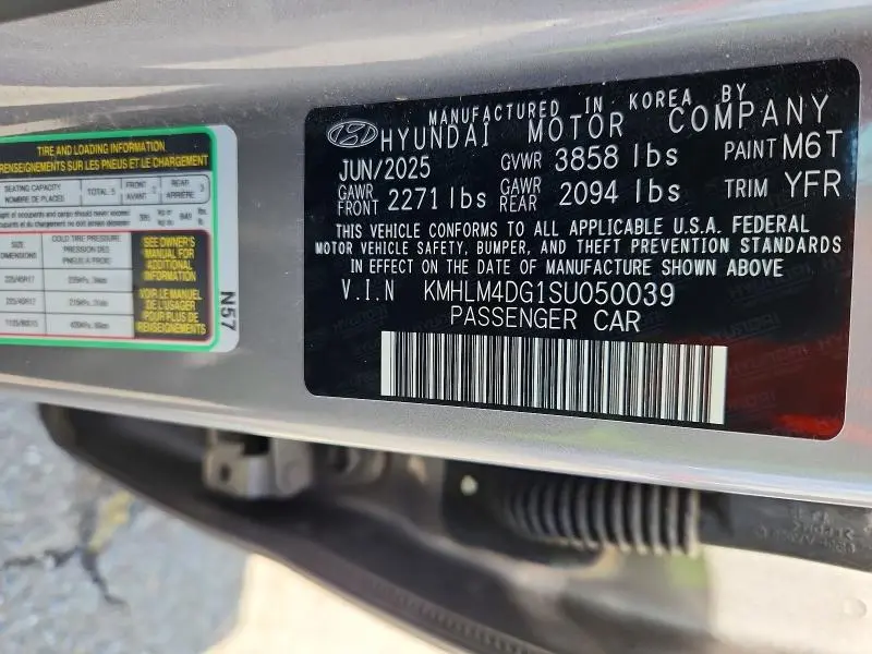 2025 HYUNDAI ELANTRA SEL SPORT  
