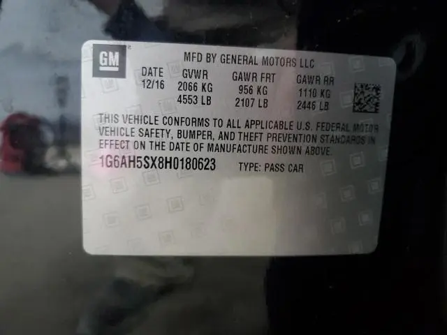 2017 CADILLAC ATS LUXURY