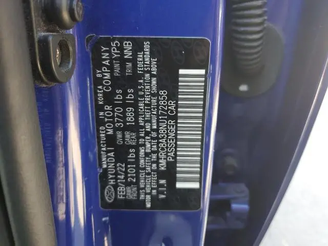 2022 HYUNDAI VENUE SEL  