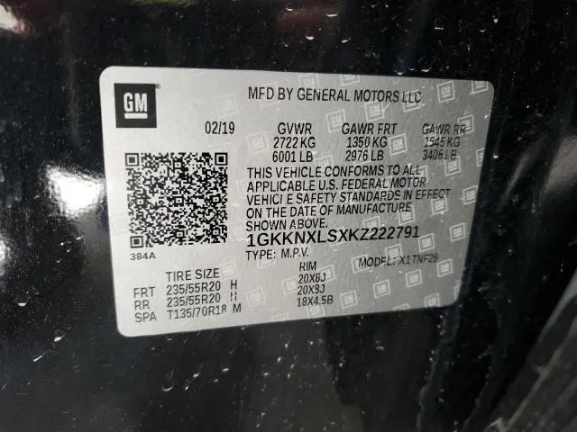 2019 GMC ACADIA DENALI  