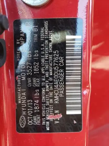 2013 HYUNDAI ACCENT GLS