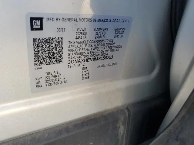 2021 CHEVROLET EQUINOX LS  