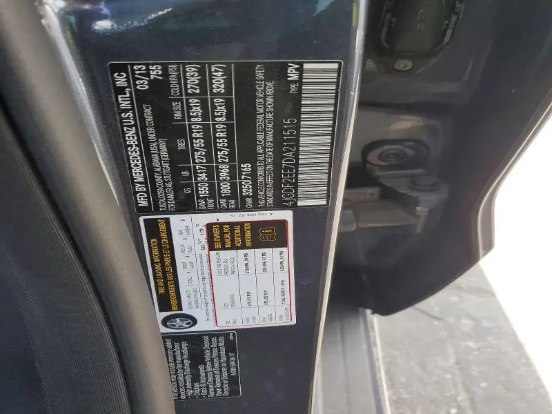 2013 MERCEDES-BENZ GL 350 BLUETEC  