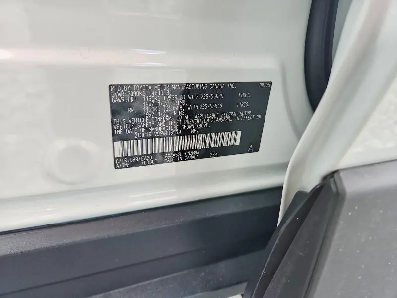2025 TOYOTA RAV4 XLE PREMIUM  
