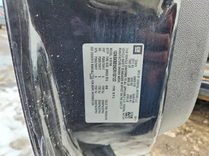 2012 CHEVROLET TAHOE K1500 LT  