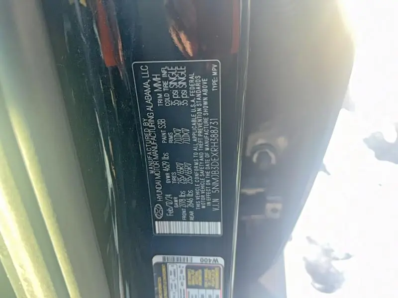 2024 HYUNDAI TUCSON SEL  