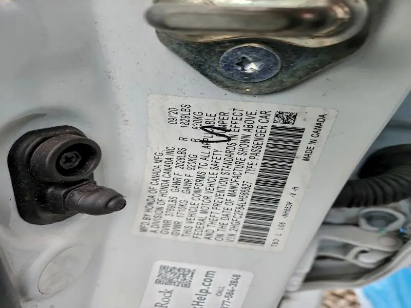 2020 HONDA CIVIC SPORT  