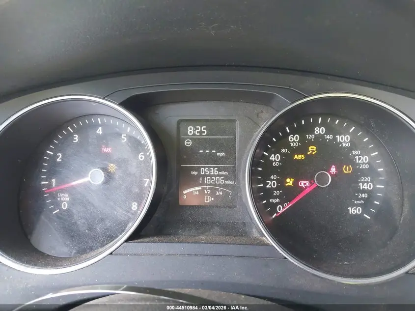 2016 VOLKSWAGEN JETTA 1.4T S