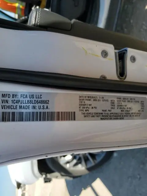 2020 JEEP CHEROKEE LATITUDE PLUS  