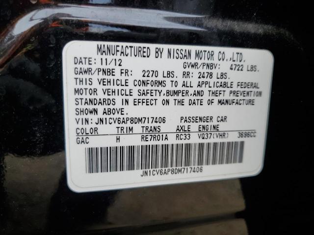 2013 INFINITI G37 BASE