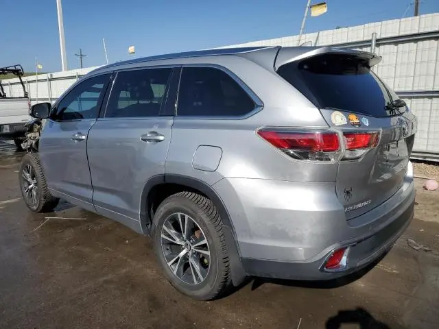 2016 TOYOTA HIGHLANDER XLE  