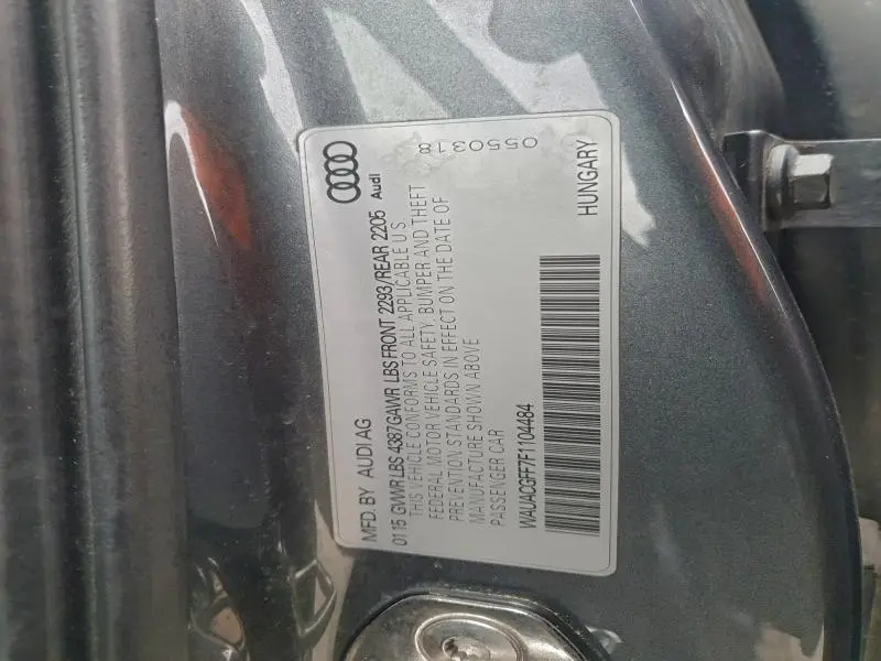 2015 AUDI A3 PREMIUM  