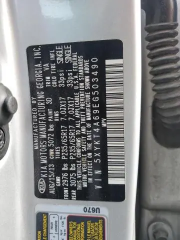 2014 KIA SORENTO LX  