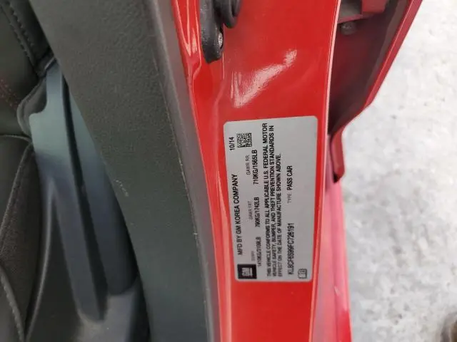 2015 CHEVROLET SPARK 2LT  