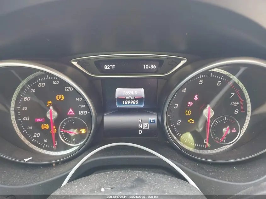 2017 MERCEDES-BENZ CLA 250  