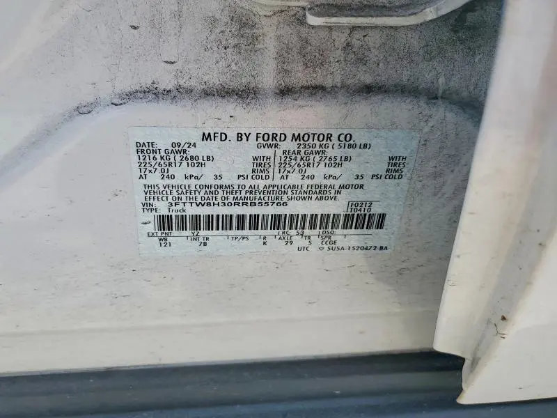 2024 FORD MAVERICK XLT  