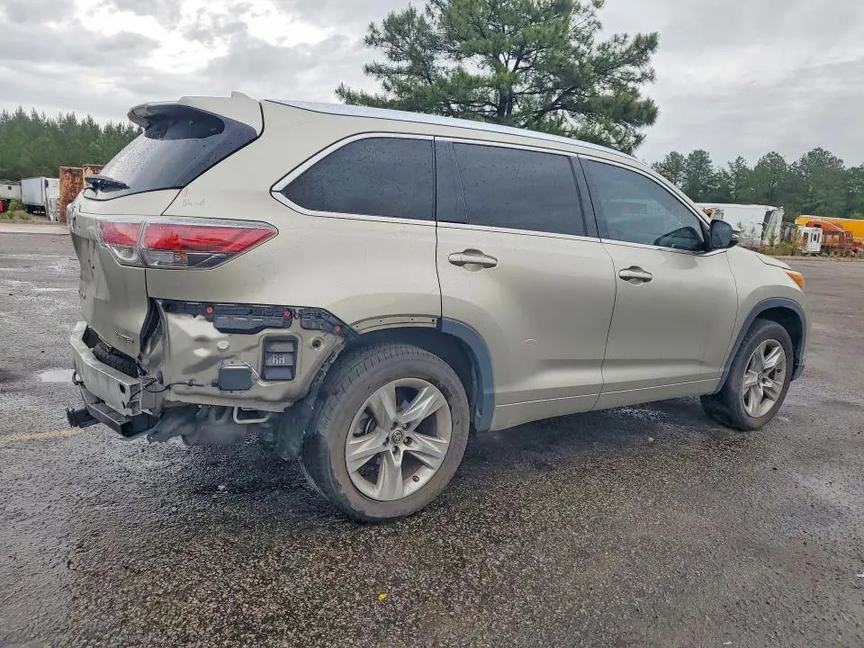 2016 TOYOTA HIGHLANDER LIMITED PLATINUM  