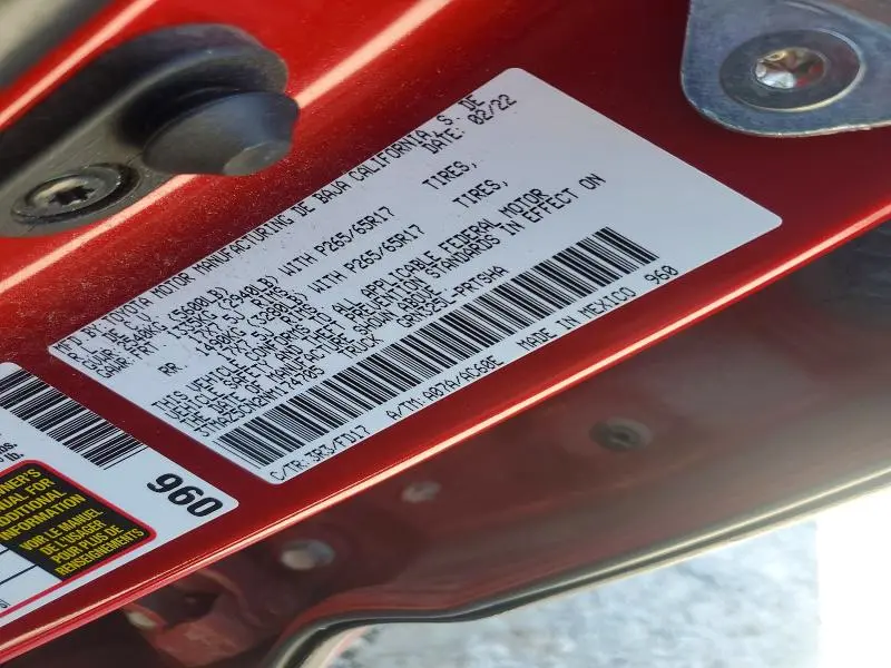 2022 TOYOTA TACOMA TRD SPORT  