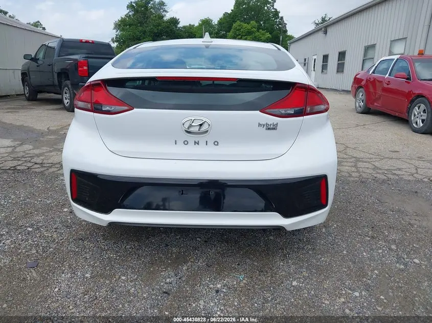 2019 HYUNDAI IONIQ HYBRID BLUE
