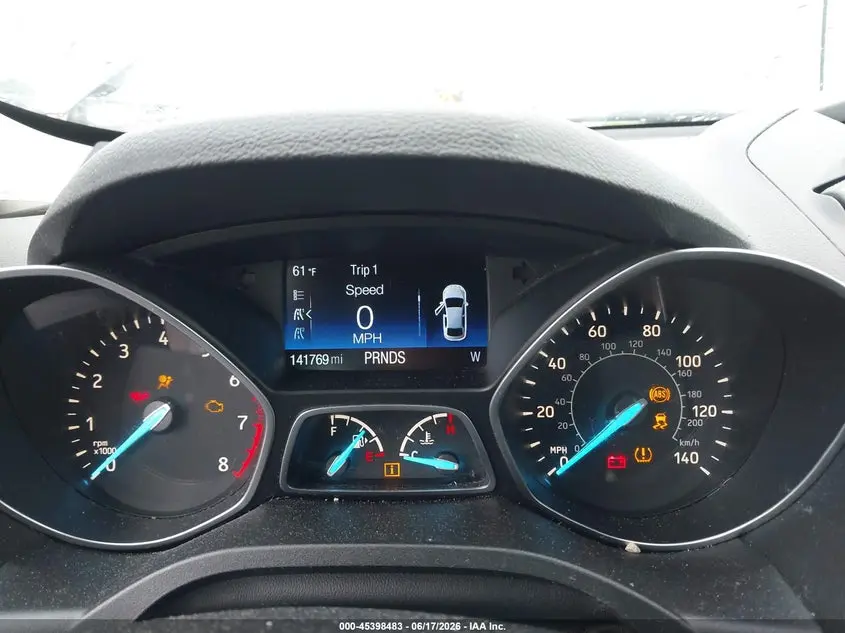2017 FORD ESCAPE S