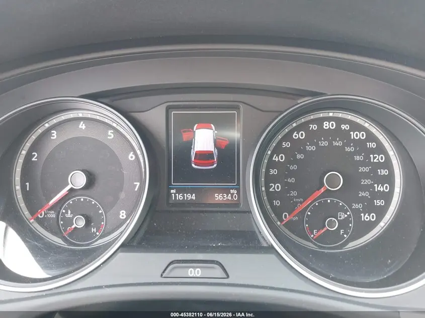 2019 VOLKSWAGEN ATLAS 3.6L V6 SE W/TECHNOLOGY