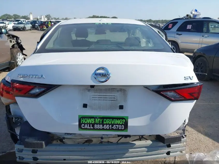 2023 NISSAN SENTRA SV XTRONIC CVT