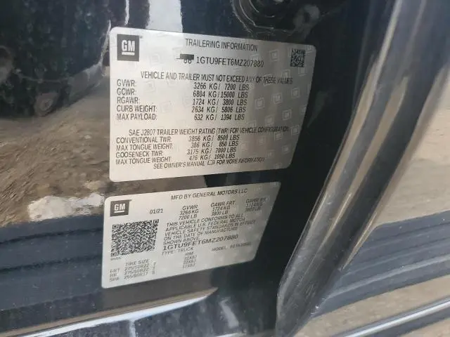 2021 GMC SIERRA K1500 DENALI  