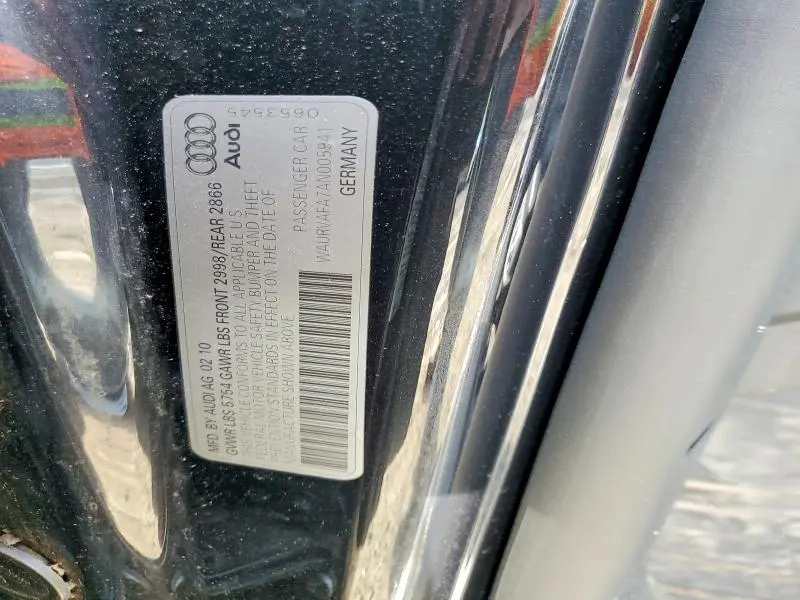 2010 AUDI A8 QUATTRO  
