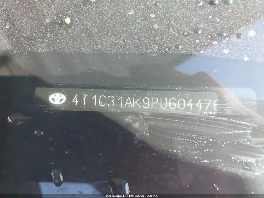 2023 TOYOTA CAMRY LE HYBRID