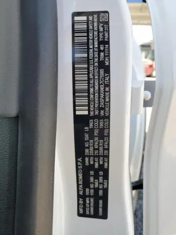 2020 ALFA ROMEO STELVIO   