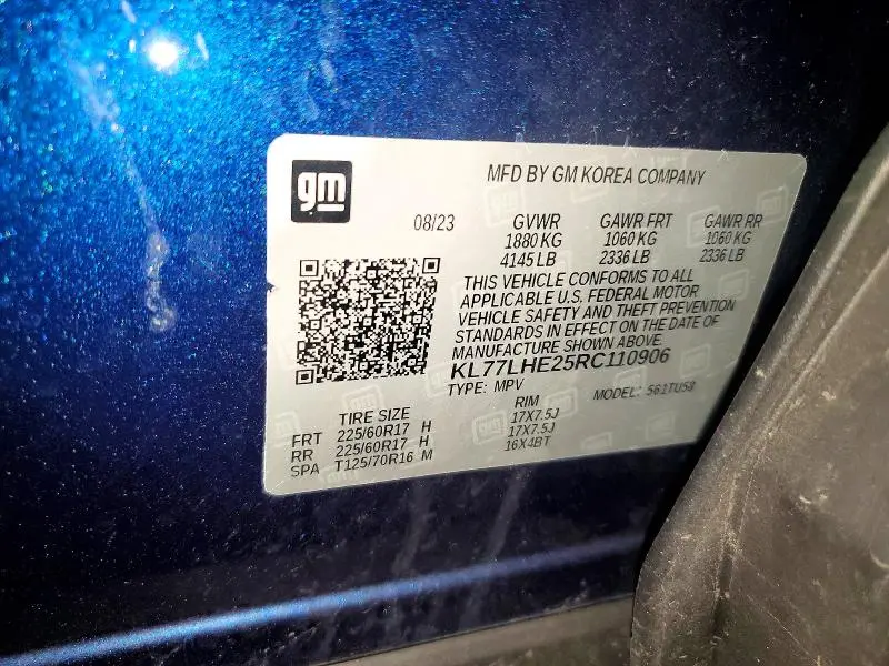 2024 CHEVROLET TRAX 1LT  